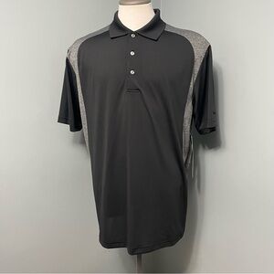BEN HOGAN performance Men's Gray short sleeve golf Polo Shirt size XL NWT